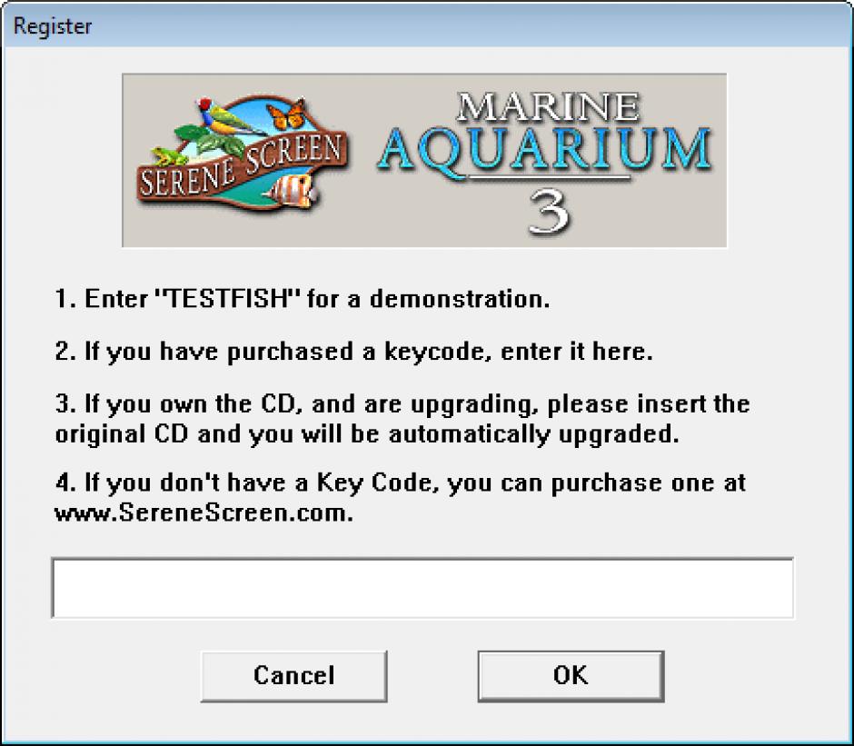 sim aquarium 3 key code