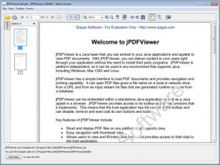 jPDFViewer main screen