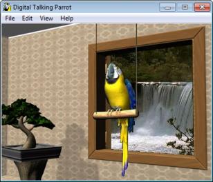 Parrot main screen